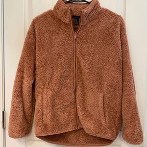 Pink Mauve Teddy Sweater